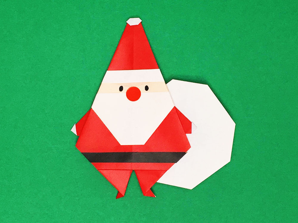 折り紙 サンタクロース 原案 Origami Ako おりがみの時間