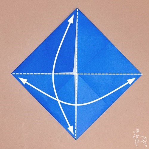 折り紙 足つき三方 伝承 折り方図解 おりがみの時間