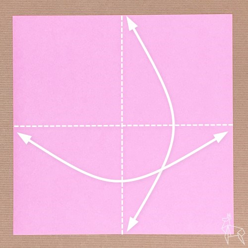 折り紙 桃の花 フラワーくす玉の花 伝承 折り方図解 おりがみの時間