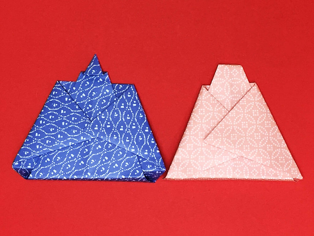 お雛様の折り紙 ３ステップの簡単な折り方で子どもに人気 ひな祭り