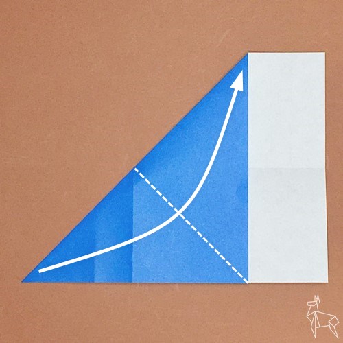 折り紙 のしいか飛行機 伝承作品 折り方図解 おりがみの時間