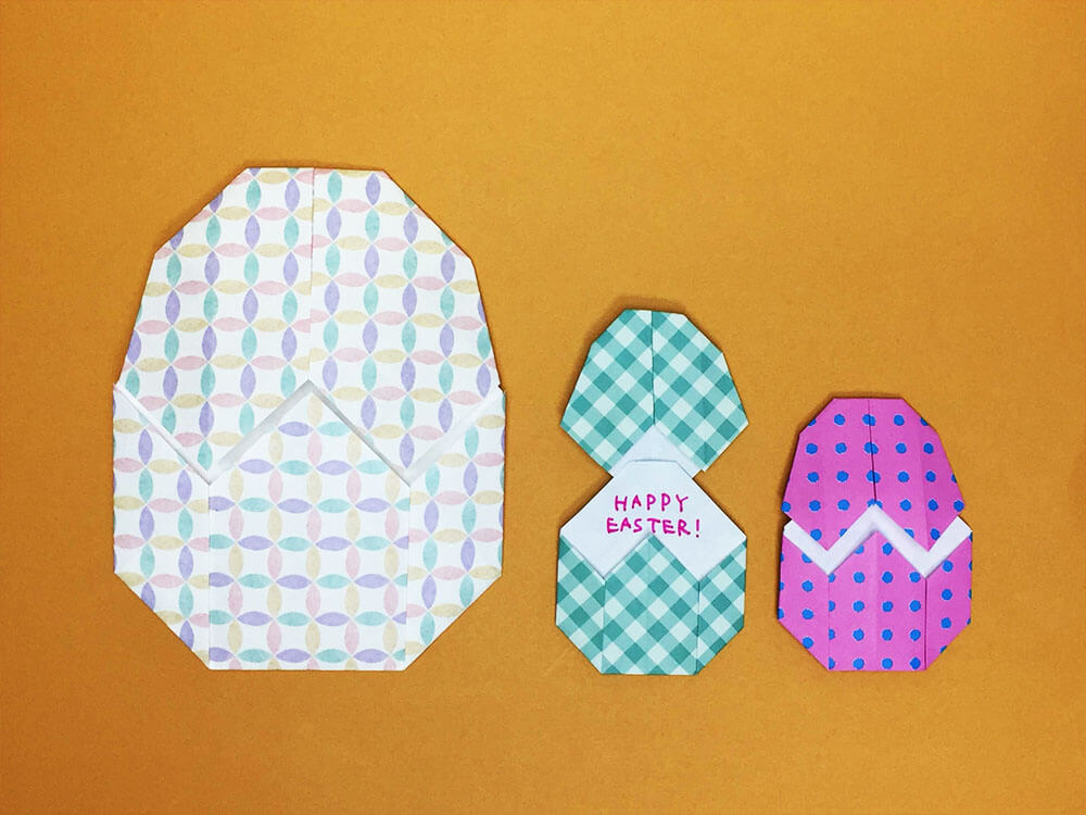 100以上 卵 折り紙 卵 折り紙 簡単