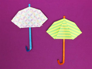 傘の折り紙一覧 おりがみの時間