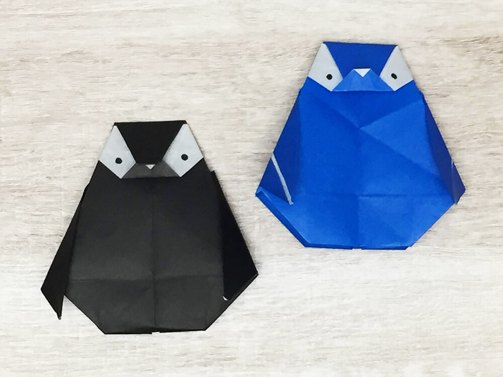 折り紙 ペンギン 原案 カミキィ おりがみの時間