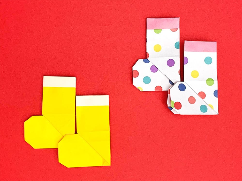 折り紙 長靴 原案 新宮文明 おりがみの時間