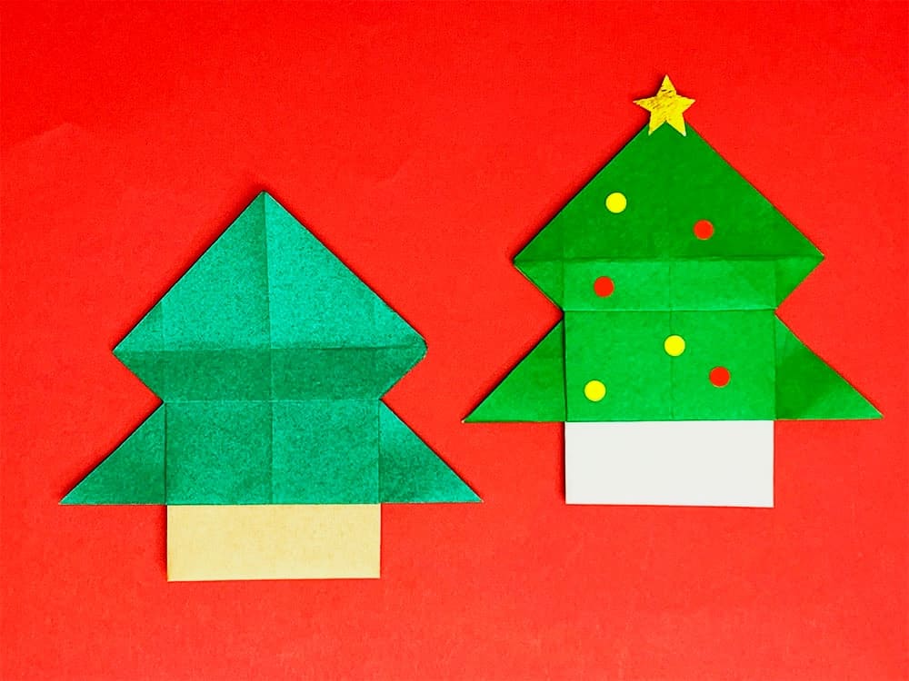 折り紙 クリスマスツリー の折り方まとめ15選 おりがみの時間