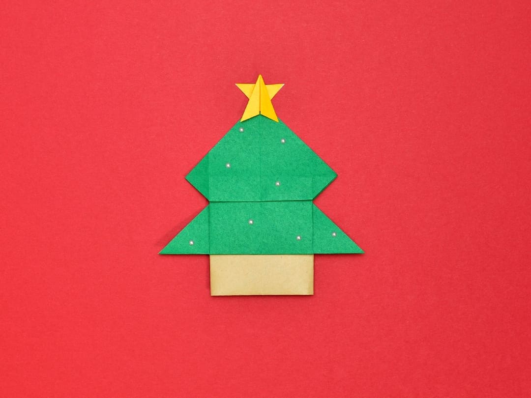 折り紙「クリスマスツリー」の折り方まとめ10選