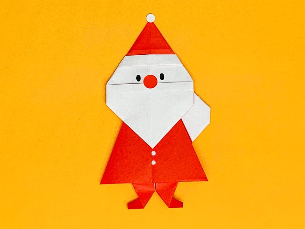 折り紙「サンタクロース」の折り方まとめ20選 – おりがみの時間