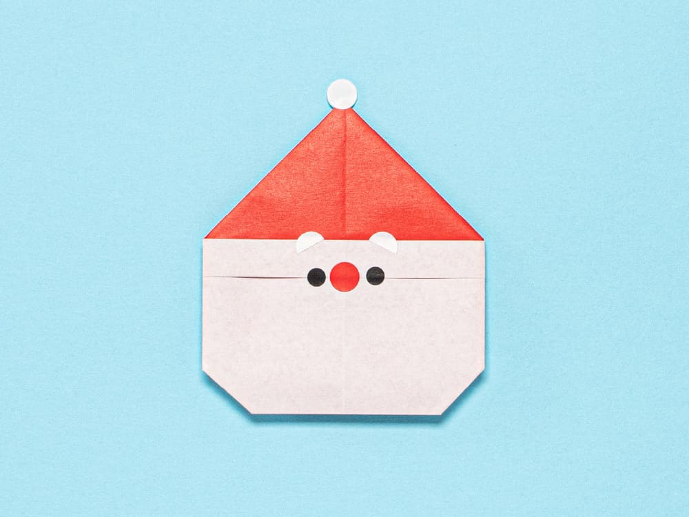 サンタクロース（考案：おりがみの時間）